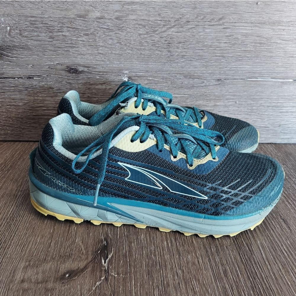 Altra Women's Timp 2 Teal Lime Running Shoes Size 9.5